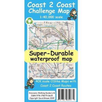 Coast 2 Coast Challenge Map
